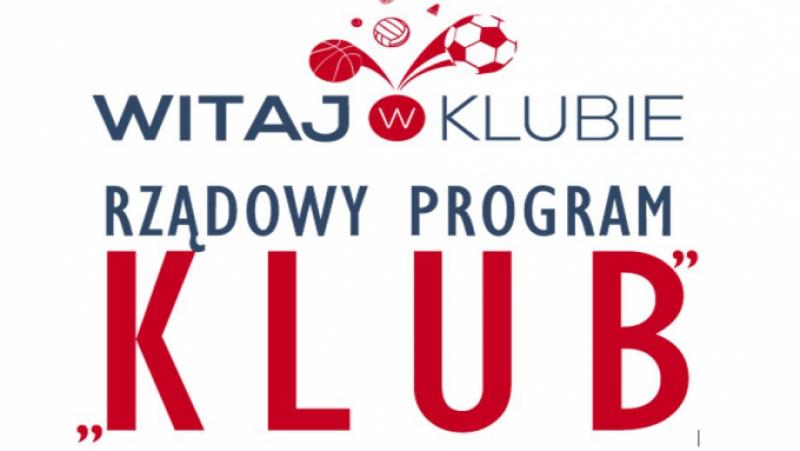 Trwa nabór wniosków w kolejnej edycji Rządowego Programu KLUB